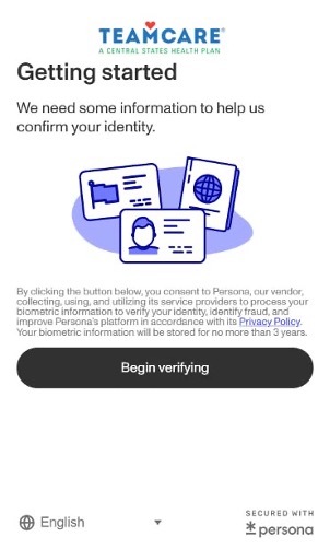 Verify with Persona