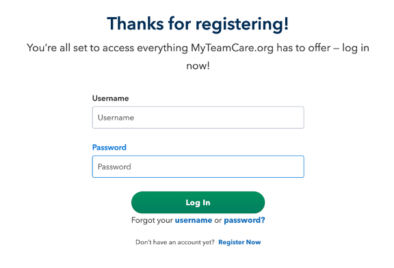 member registration step: verification email