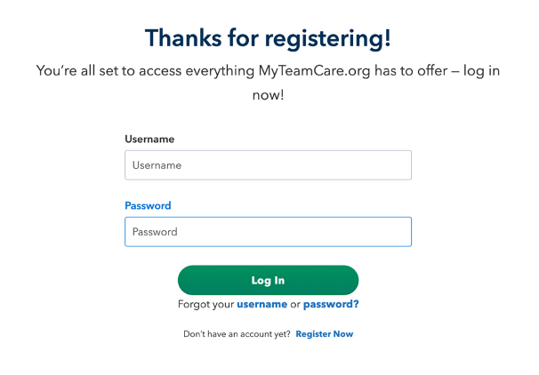 member registration step: verification email