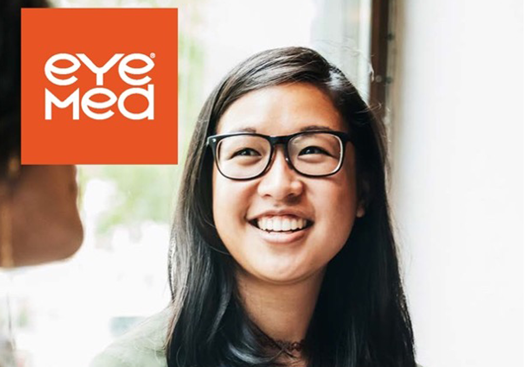 Young woman wearing glasses