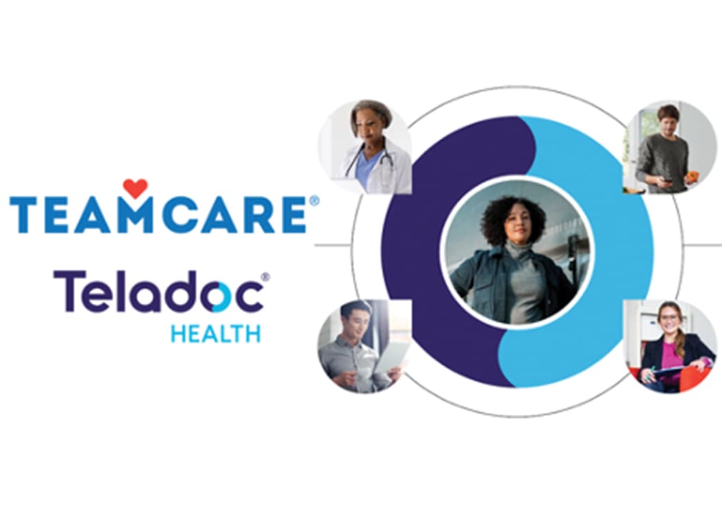 Teladoc Health Diabetes Management Webinar logos